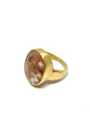 Heather Benjamin Oval Ocean Jasper Ring