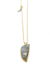 Heather Benjamin Grey Tigers Eye Necklace