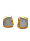 Heather Benjamin Dalmation Druzy Cufflinks