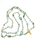 Heather Benjamin Turquoise Chain Necklace