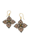Miguel Ases Miyuki Bead and Swarovski Crystals Earrings found at Patricia in Southern Pines, NC