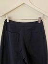 Peter O Mahler Cotton Stretch Pants with Turn-up Hem