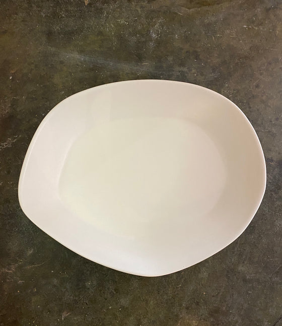 HAAND 13.5" Civet Bowl in White