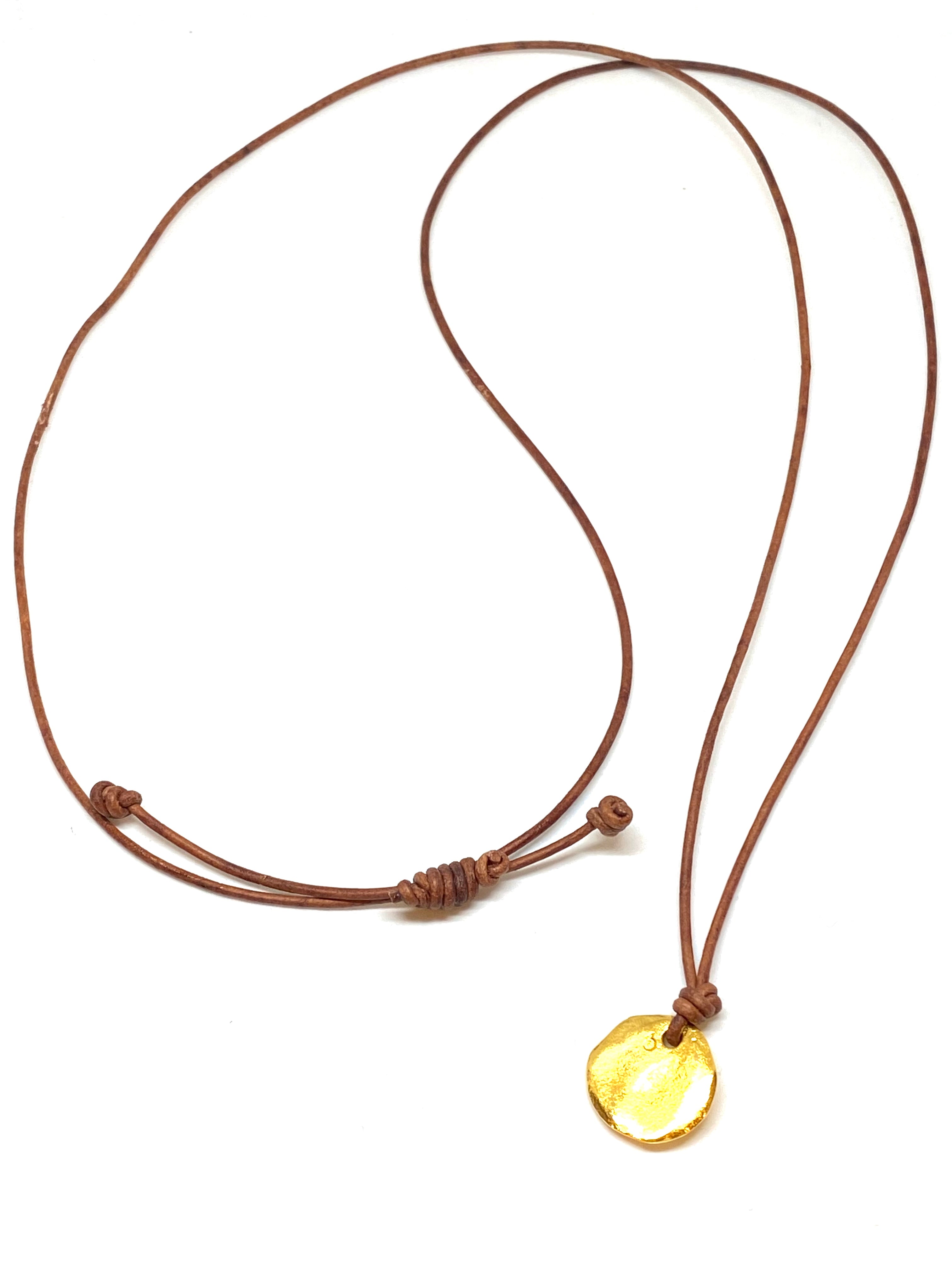 Necklace with Gold Charm