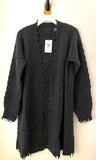 Brazeau Tricot Cable Car Coat in Coal found at PATRICIA in Southern Pines, NC