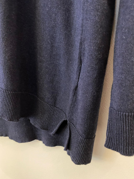 Peter O Mahler V neck Cotton Cashmere Sweater