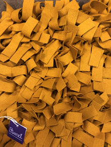  Burel Knots Pillow in Pumpkin