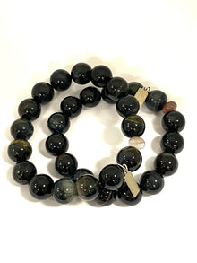  Perle by Lola Blue Tiger Eye Bracelet