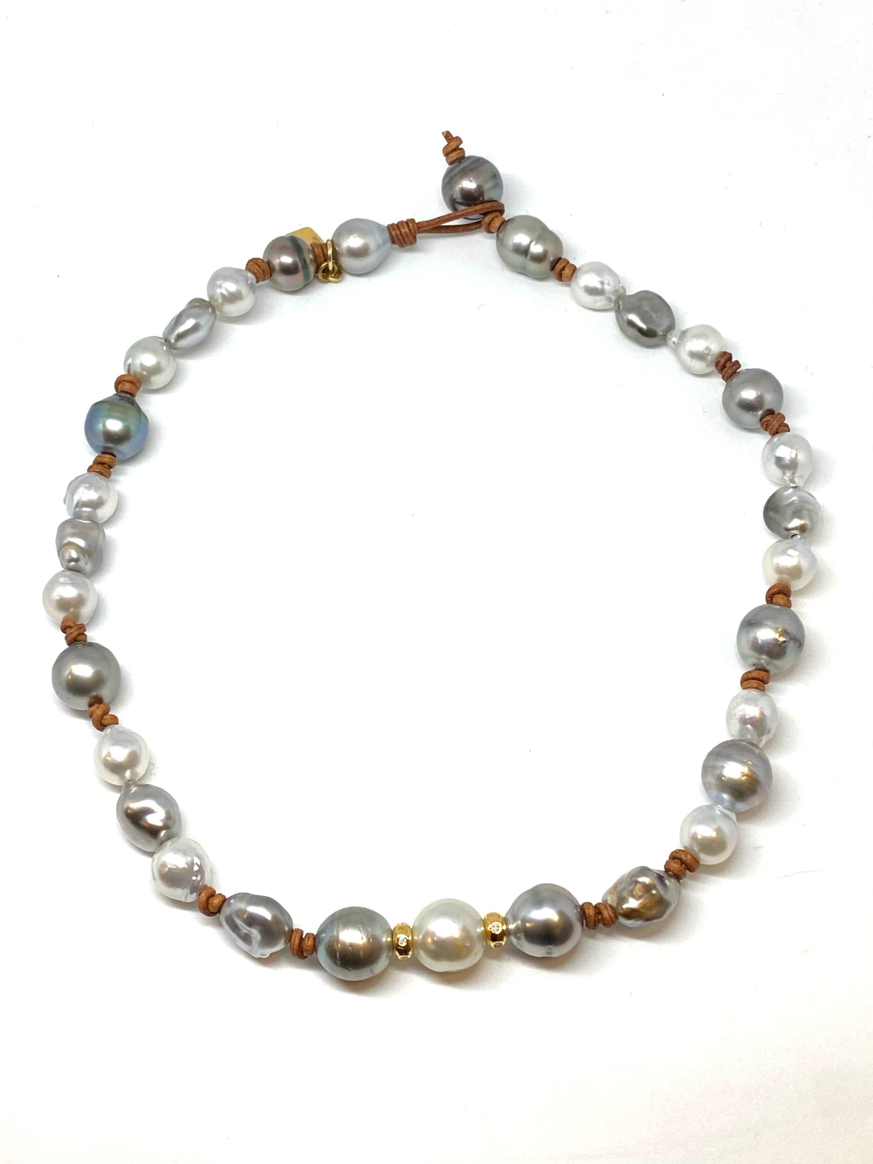 Perle by Lola Keshi and Tahitian Pearl Choker