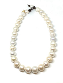  Perle by Lola 16" White  Edison Pearl Choker