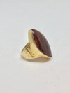 Heather Benjamin Mahogany Print Jasper Ring