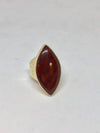 Heather Benjamin Mahogany Print Jasper Ring