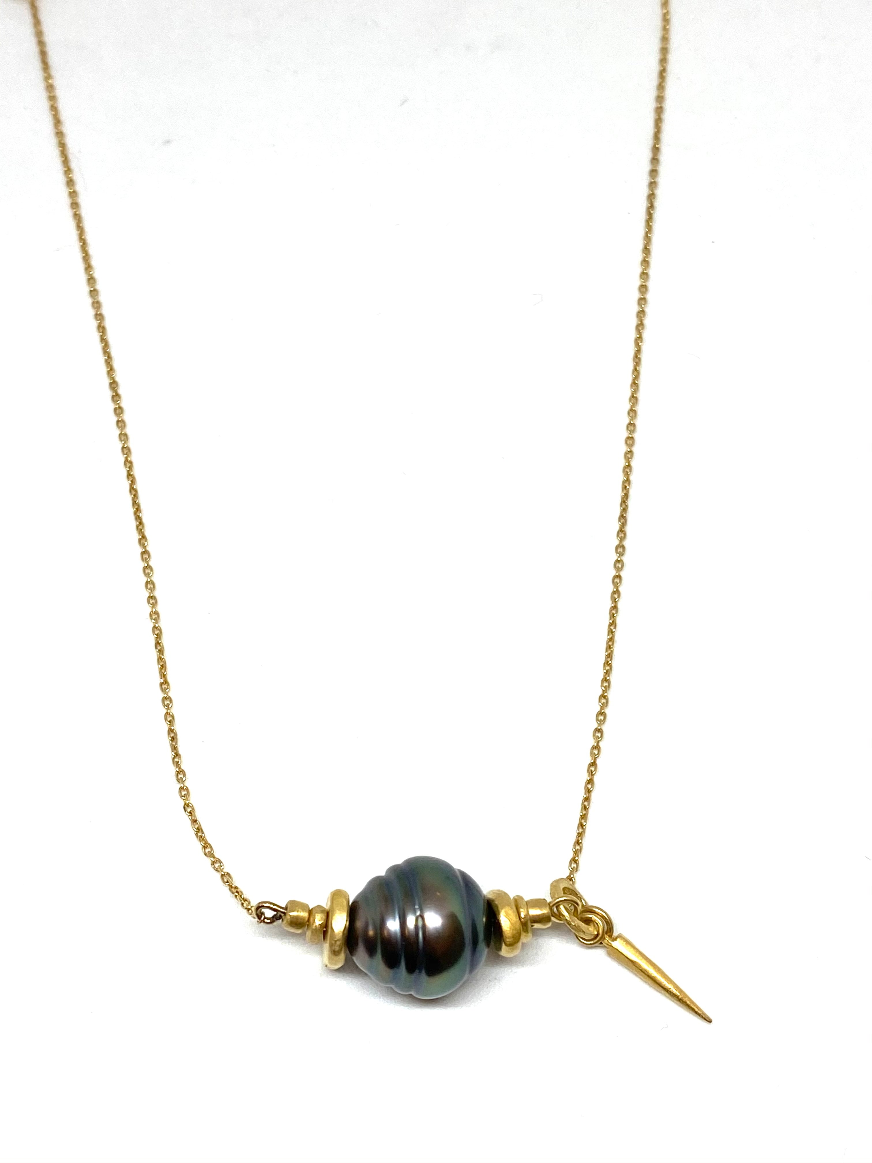 Heather Benjamin Tahitian Pearl Necklace