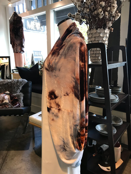 Velvet Cocoon Wrap