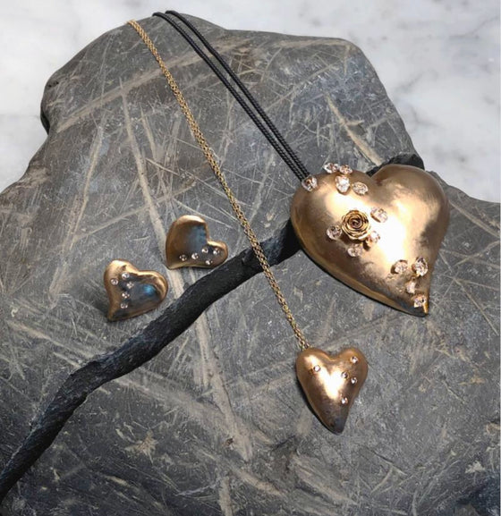 Julie Cohn Small Heart Pendant