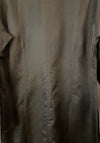 Brazeau Tricot Cotton Silk Shirt Dress Coal