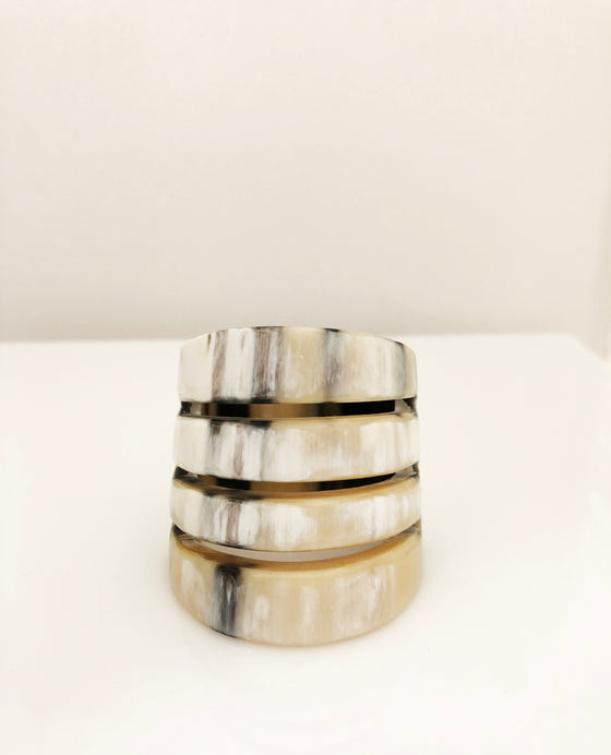 Perforated Napkin Ring Set