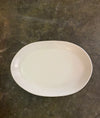 HAAND 13" Oval Platter in White