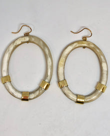  Ashley Pittman Somo Earring Light Horn