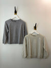 Brazeau Tricot Cashmere Sweatshirt Muslin