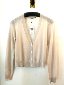  Brazeau Tricot Cement Chiffon Top