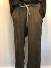Natalie Busby Slouch Pant in Army Green