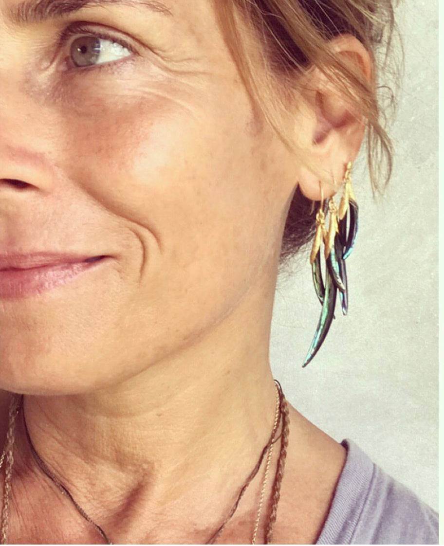 Heather Benjamin Double Shard Earrings