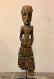 Wooden Girl statue on Stand
