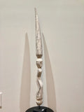 Carved Floater for fishing on Stand
