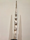Carved Floater for fishing on Stand
