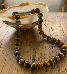 Tiger's Eye Beaded Garland