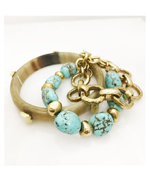  Ashley Pittman Ishara Bangle Set