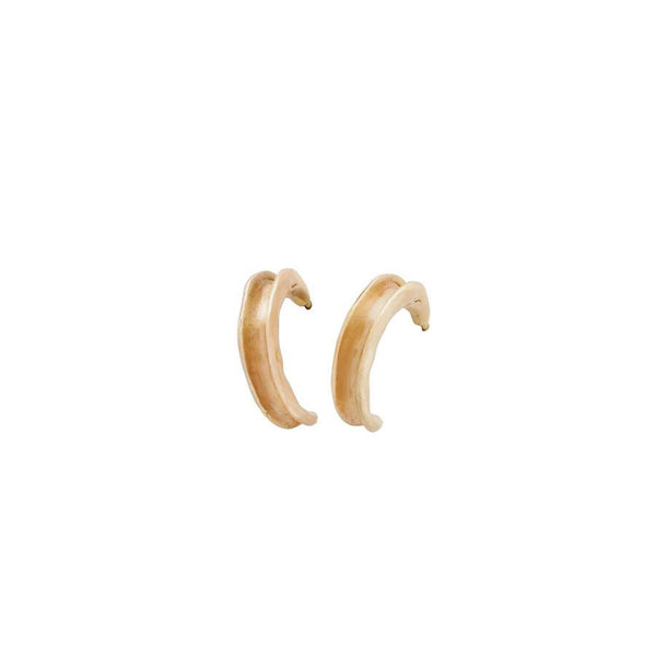 Julie Cohn Bronze Crescent Hoop Earrings found at Patricia in Southern Pines, NC
