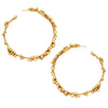 Julie Cohn Granulated Bronze Hoops