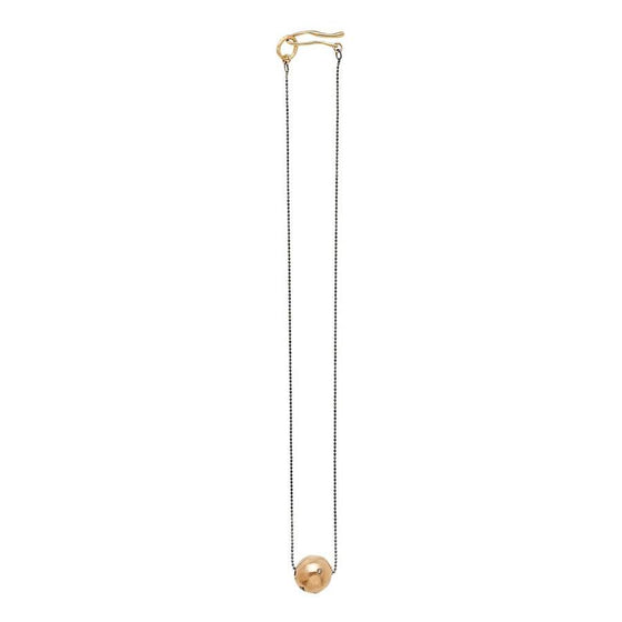 Julie Cohn Moon Rock Bronze Pendant with Sterling Silver Chain