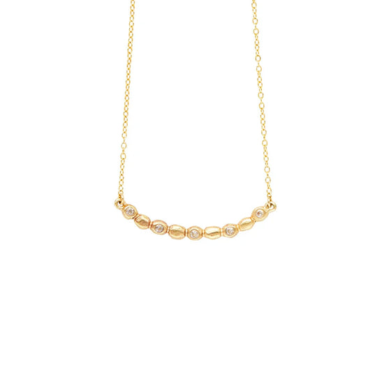 Julie Cohn Orion Crescent Bronze Necklace