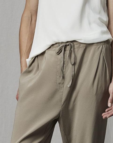Kristensen Du Nord Silk Drawstring Pant