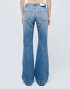 RE/DONE 70s Low Rise Bell Bottom in Lake Blue