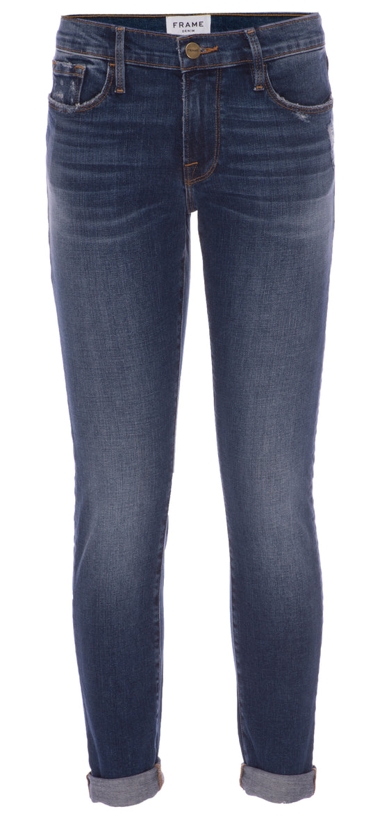 FRAME Le Garcon Azure Azur cropped boyfriend jean found at Patricia in Southern Pines, NC