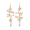 Julie Cohn Lichen Pearl Earrings