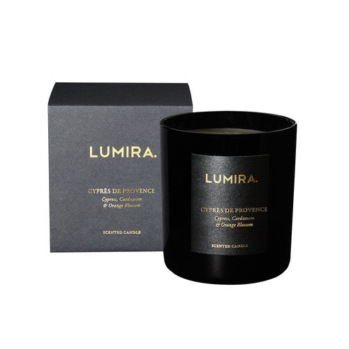 Lumira Candle in Cypress de Provence