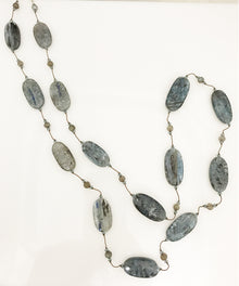  Margo Morrison Blue Kynite Necklace
