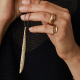 Julie Cohn Bronze Spear Necklace