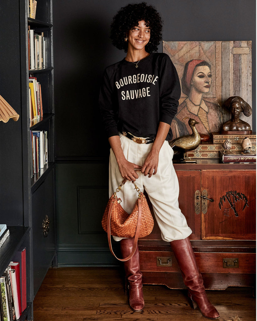 Clare V Moyen Messenger Bag PATRICIA