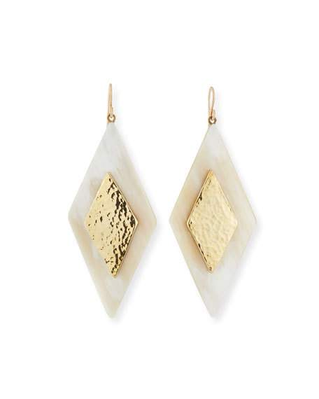 Ashley Pittman Rikebu Earring Light Horn