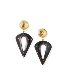  Ashley Pittman Kuu Earring Dark Horn