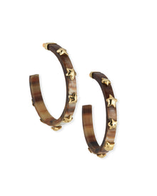  Ashley Pittman Hofu Earring Mixed Horn