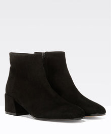  Vince Black Suede Ostend Bootie found at Patricia in Southern Pines, NC