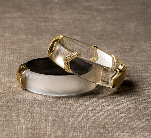 Alexis bittar leather wrap bracelet sales