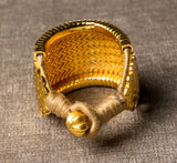 Jewels of Jaipur | Gold Vintage Tribal Bracelet